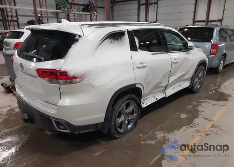 2018 Toyota Highlander Limited Platinum из США, поврежденный, VIN 5TDDZRFH2JS874888